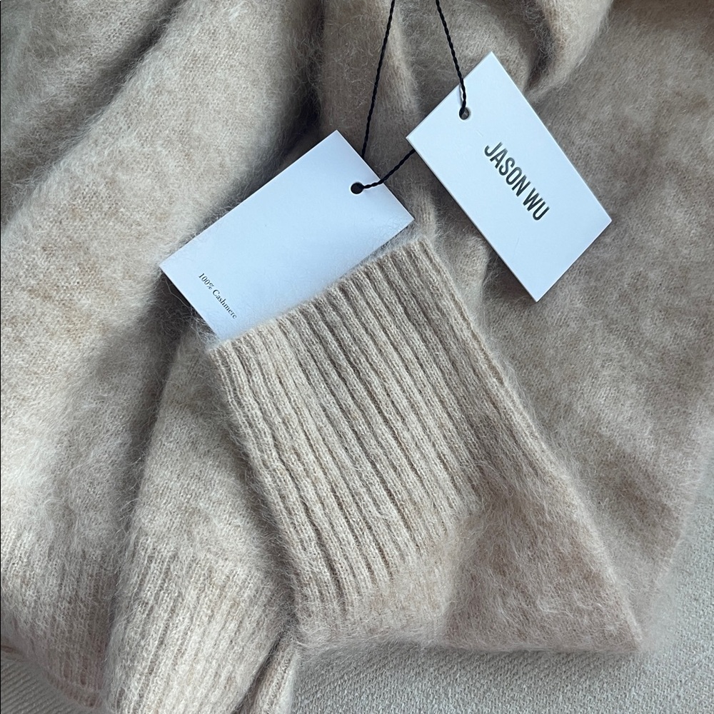 🌸SOLD🌸 NWT Jason Wu 100% Cashmere Sweater - Picture 6 of 7